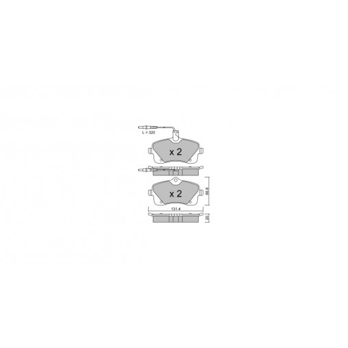 Plaquettes de frein GT2i Club Avant pour PEUGEOT 407 SW (6E_) 2.0 HDi 150 Hybrid 150cv 2004-05-01- Plaquettes de frein GT2i Club Avant pour PEUGEOT 407 SW (6E_) 2.0 HDi 150 Hybrid 150cv 2004-05-01-