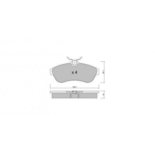Plaquettes de frein GT2i Club Avant pour CITROEN C2 1.6i 16V 106 hp 2003-17 - Etriers de frein Girling Plaquettes de frein GT2i Club Avant pour CITROEN C2 1.6i 16V 106 hp 2003-17 - Etriers de frein Girling
