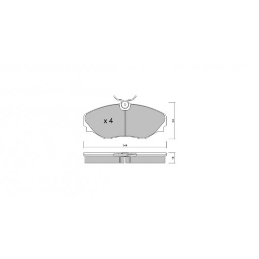 Plaquettes de frein GT2i Club Avant pour RENAULT Espace III (JE0_) 3.0 V6 (DE04, DE0T) 207cv 1996-11-01-2002-10-01 Plaquettes de frein GT2i Club Avant pour RENAULT Espace III (JE0_) 3.0 V6 (DE04, DE0T) 207cv 1996-11-01-2002-10-01