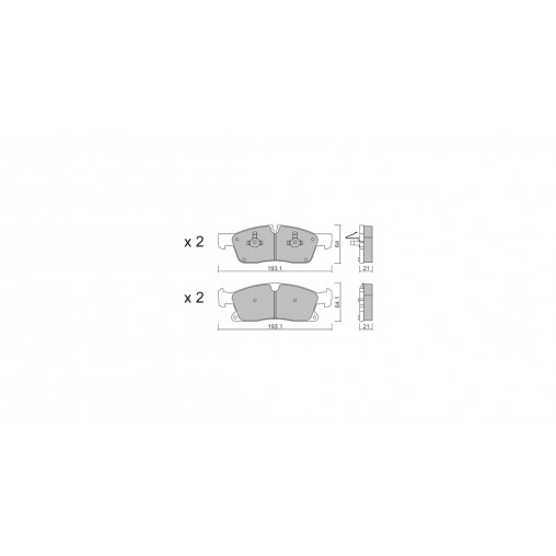 Plaquettes de frein GT2i Club Avant pour MERCEDES BENZ GLE I Coupe (C292) 400 4-matic (292.356) 334cv 2015-03-01-2019-10-01 Plaquettes de frein GT2i Club Avant pour MERCEDES BENZ GLE I Coupe (C292) 400 4-matic (292.356) 334cv 2015-03-01-2019-10-01