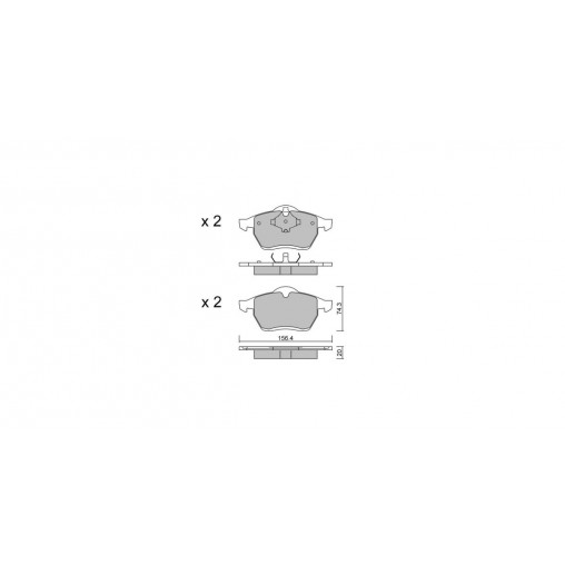 Plaquettes de frein GT2i Club Avant pour SEAT Alhambra I (7V8, 7V9) 2.8 V6 24V 204cv 1996-01-01-2010-03-01 Plaquettes de frein GT2i Club Avant pour SEAT Alhambra I (7V8, 7V9) 2.8 V6 24V 204cv 1996-01-01-2010-03-01