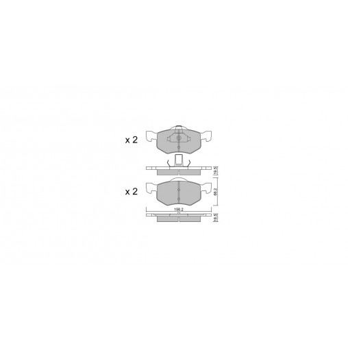 Plaquettes de frein GT2i Club Avant pour MAZDA Tribute (EP) I 3.7 320cv 2000-03-01-2008-05-01 Plaquettes de frein GT2i Club Avant pour MAZDA Tribute (EP) I 3.7 320cv 2000-03-01-2008-05-01