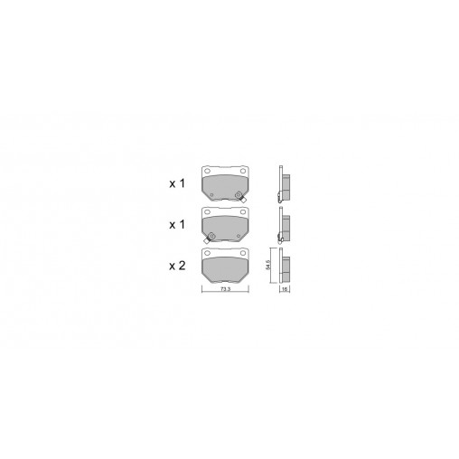 Plaquettes de frein GT2i Club Arrière pour SUBARU Impreza (GE-GH-GR-GV) 2.0i 16V T 4wd WRX 08-14 - Etriers de frein Sumitomo Plaquettes de frein GT2i Club Arrière pour SUBARU Impreza (GE-GH-GR-GV) 2.0i 16V T 4wd WRX 08-14 - Etriers de frein Sumitomo