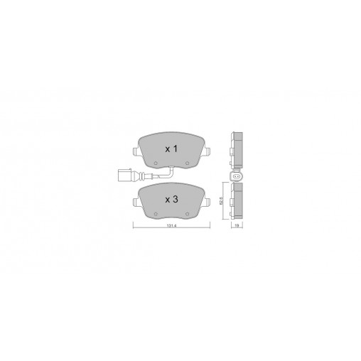 Plaquettes de frein GT2i Club Avant pour VOLKSWAGEN Polo (9N) 1.8i Turbo 20V GTi, 1.9 TDi 130 hp 2002-09 - Etriers de frein Trw Plaquettes de frein GT2i Club Avant pour VOLKSWAGEN Polo (9N) 1.8i Turbo 20V GTi, 1.9 TDi 130 hp 2002-09 - Etriers de frein Trw