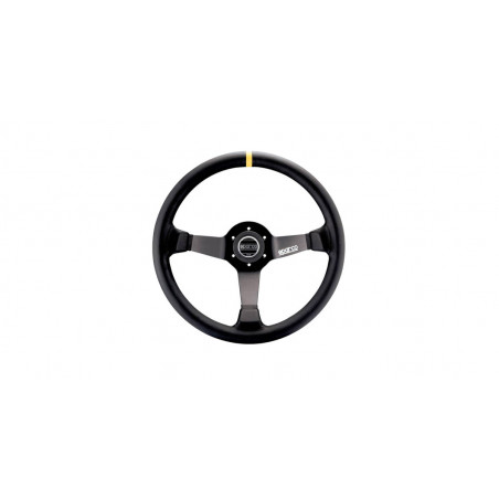 Volant Sparco R325 Peau Retournée Noir