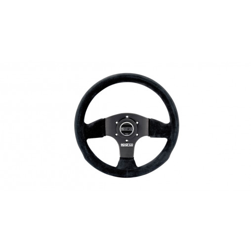 Volant Sparco P300 Peau Retournée Noir