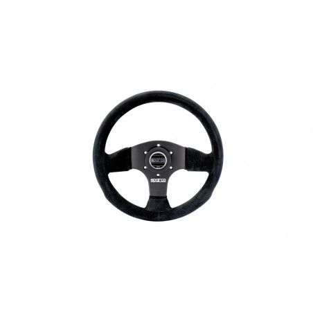Volant Sparco P300 Peau Retournée Noir