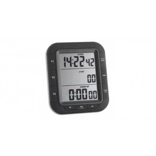 Chronomètre/Horloge pour rallye et rallye de régularité avec 3 lignes d'affichage
