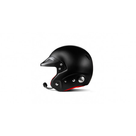 Casque jet Sparco RJ-i avec intérieur rouge