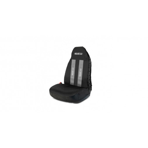 1 couvre siège SPARCO noir/gris