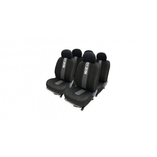 Jeu de housses Sparco Bande Grise
