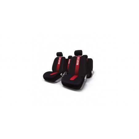 Jeu de housses Sparco Bande Rouge
