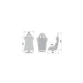 Siège Baquet Sparco EVO QRT SKY
