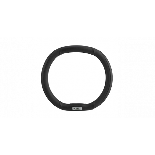Couvre volant double meplat SPARCO noir Ø35cm