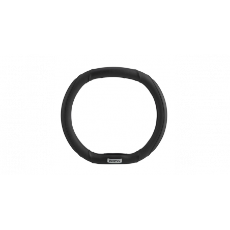 Couvre volant double meplat SPARCO noir Ø35cm