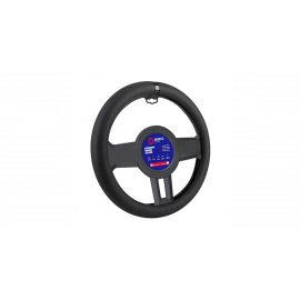 Couvre volant noir SPARCO avec bague centrale Ø38cm Couvre volant noir SPARCO avec bague centrale Ø38cm