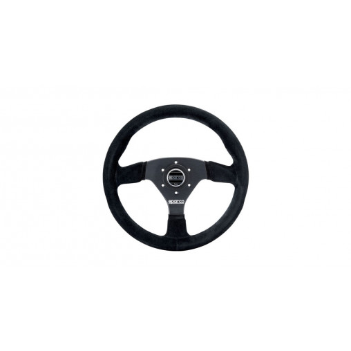 Volant Sparco R383 Peau Retournée Noir