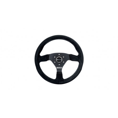 Volant Sparco R383 Peau Retournée Noir
