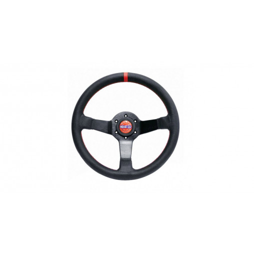 Volant Sparco Champion Tulipé Cuir Noir