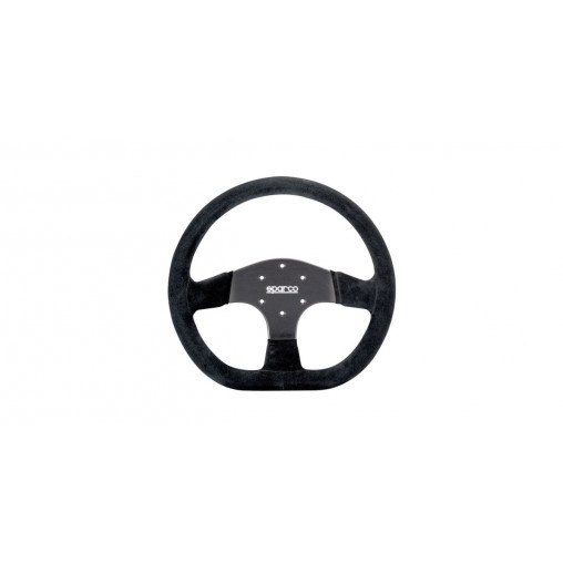 Volant Sparco R353 Peau retournée Noir