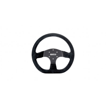 Volant Sparco R353 Peau retournée Noir
