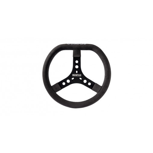Volant karting / gaming Sparco alcantara 135mm noir