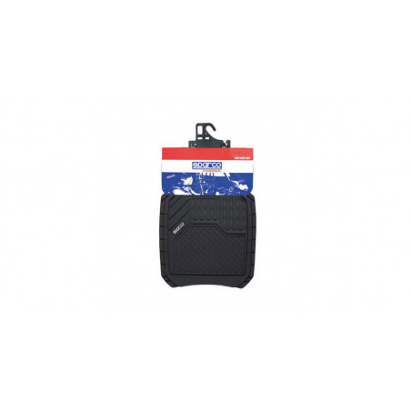 TAPIS DE SOL PVC NOIRS SPARCO x4