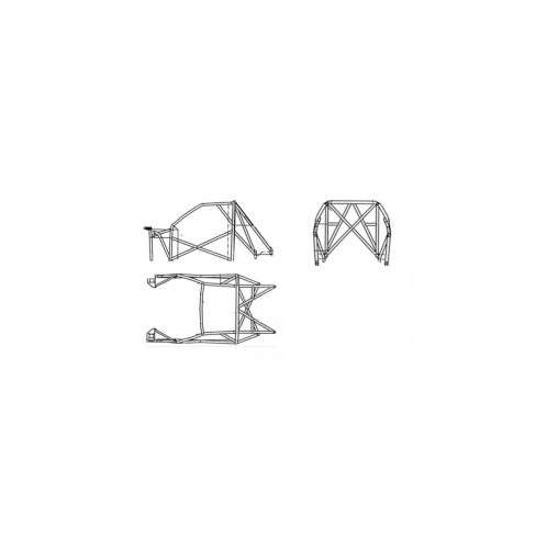 Structure Multipoints Sparco Peugeot 106 Maxi