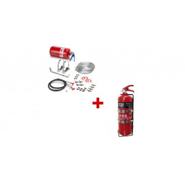 Pack Extincteur Sparco 4.25L + GT2i 2kg