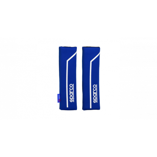 2 proteges-ceinture SPARCO bleu