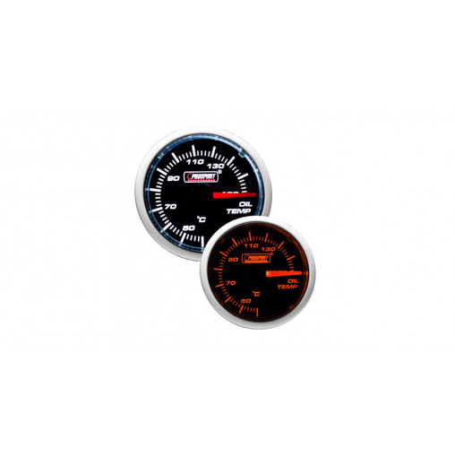 Manomètre Prosport Température Huile Diamètre 52mm 150°C + Sonde