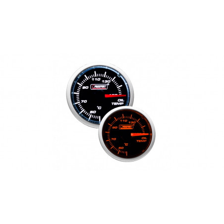 Manomètre Prosport Température Huile Diamètre 52mm 150°C + Sonde
