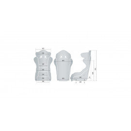 Siège Baquet Sparco ADV Elite Carbon FIA 8862-2009