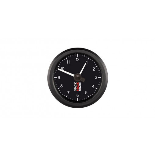 Horloge Stack Analogique Fond Noir Mano