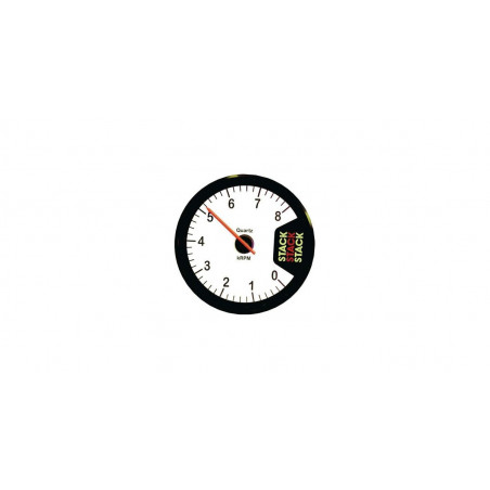 Compte Tours Stack Clubman 0-8 Diamètre 80 Blanc