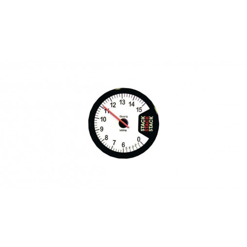 Compte Tours Stack Clubman 0-6-15 Diamètre 80 Blanc
