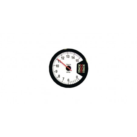 Compte Tours Stack Clubman 0-6-15 Diamètre 80 Blanc