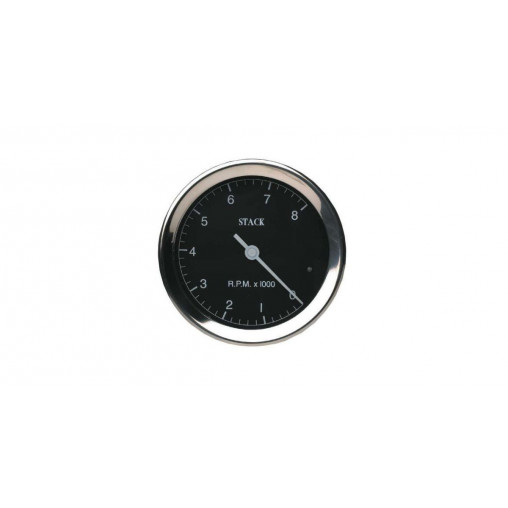 Compte Tours Stack Classic 0-8000 Diamètre 80 Noir