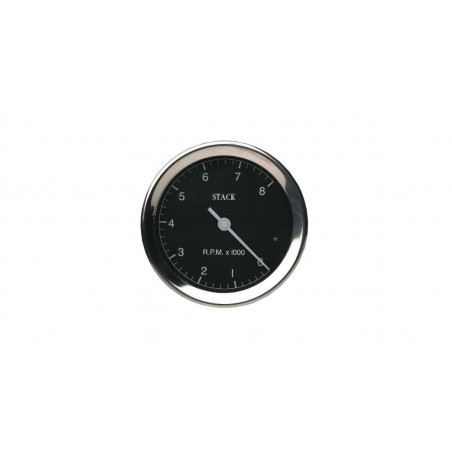 Compte Tours Stack Classic 0-8000 Diamètre 80 Noir