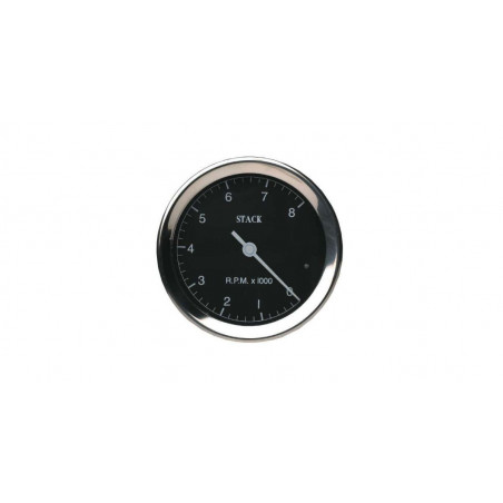 Compte Tours Stack Classic 0-10000 Diamètre 80 Noir