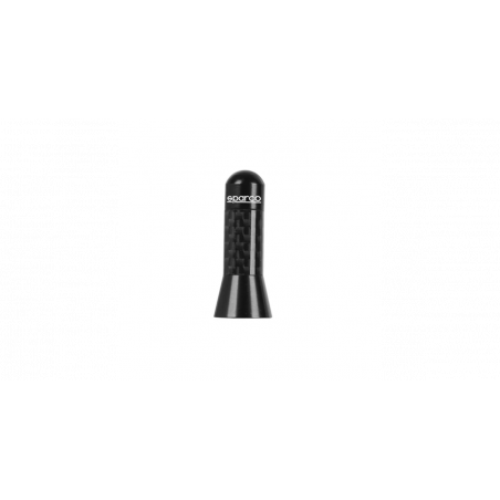 Antenne universelle courte noire carbone SPARCO 3,5cm