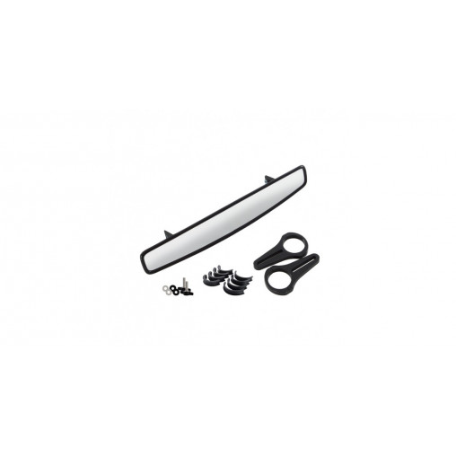 Rétroviseur intérieur grand angle 15 pouces avec support diamètre 44,5mm et insert caoutchouc Rétroviseur intérieur grand angle 15 pouces avec support diamètre 44,5mm et insert caoutchouc