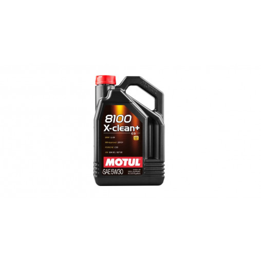Pack vidange Motul huile 8100 X-clean+ avec nettoyant moteur offert