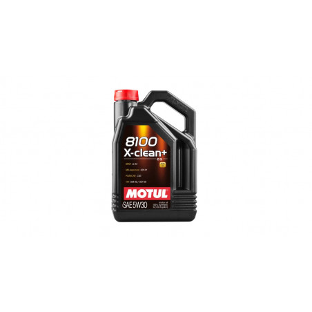 Pack vidange Motul huile 8100 X-clean+ avec nettoyant moteur offert