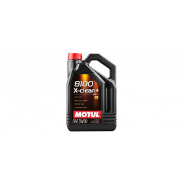 Pack vidange Motul huile 8100 X-clean+ avec nettoyant moteur offert