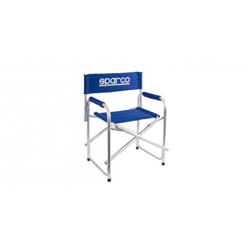 Fauteuil pliable bleu Sparco Fauteuil pliable bleu Sparco