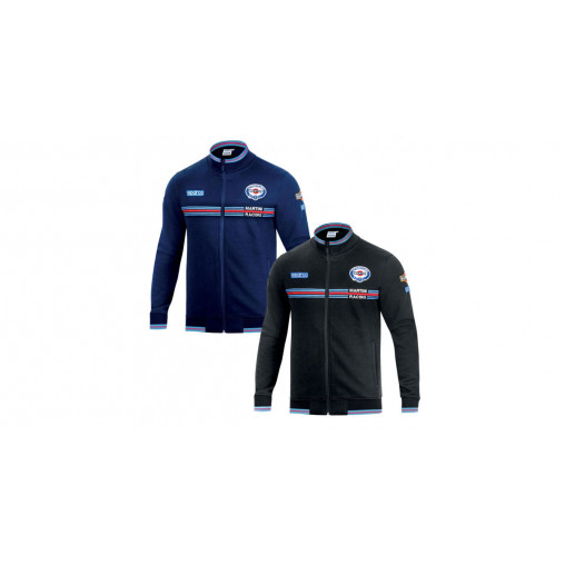 Sweatshirt zippé Martini Racing