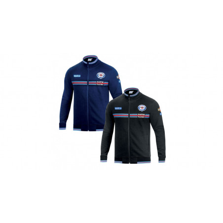 Sweatshirt zippé Martini Racing