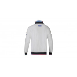 Sweatshirt zippé Martini Racing