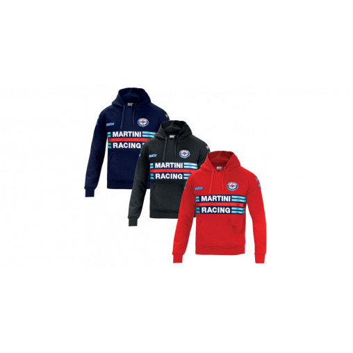 Sweat à capuche Sparco Martini Racing Replica